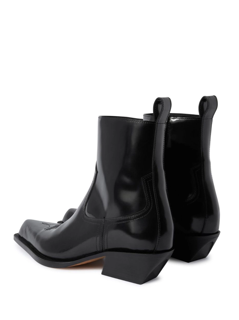 Cheap Women boots Off-White ankle Blade Western 0415